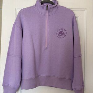 Pajar Purple Quarter-Zip Sweatshirt – Size M (NWT)